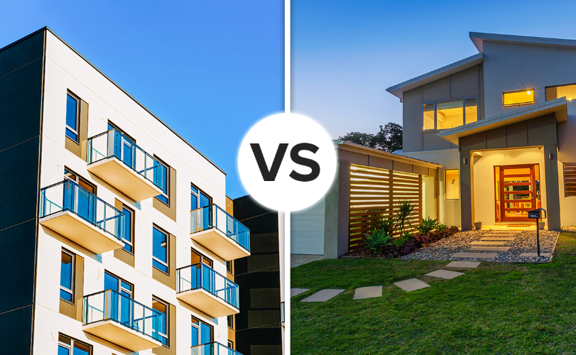 Is it better to buy an apartment, townhouse or house